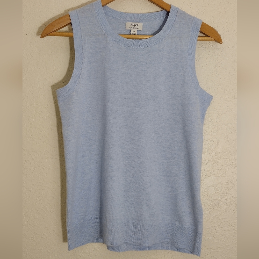 J. Crew Classic Sweater Shell Top - Picture 2 of 6